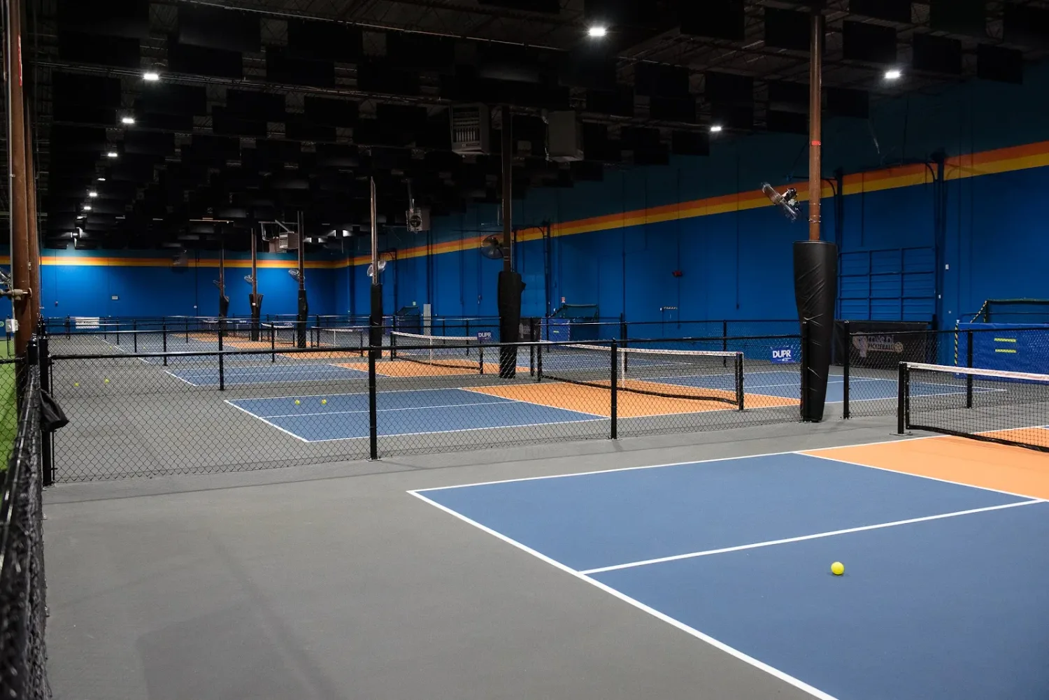Pickleball courts at Mile Hi Pickleball