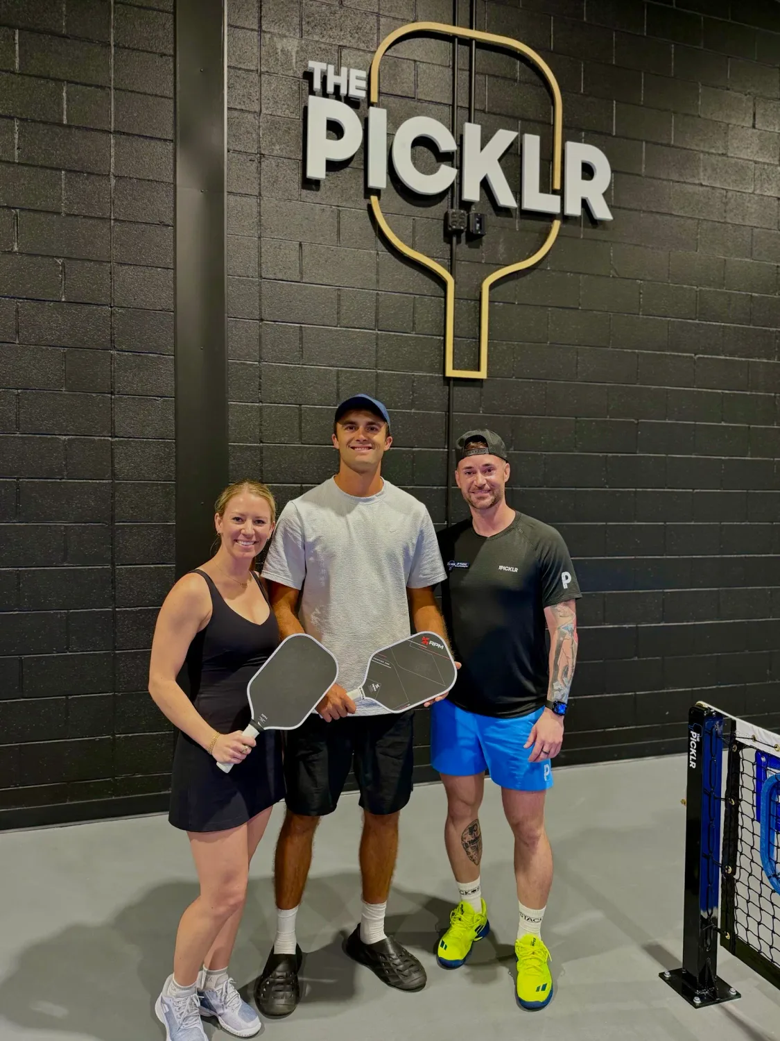 Pickleball courts at The Picklr Aurora