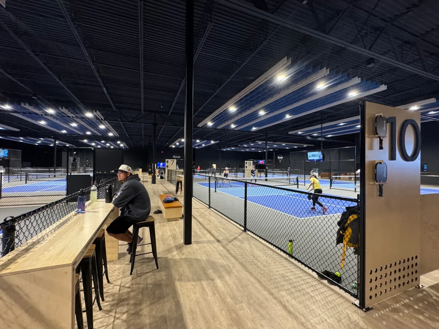Pickleball courts at The Picklr Albuquerque (East)