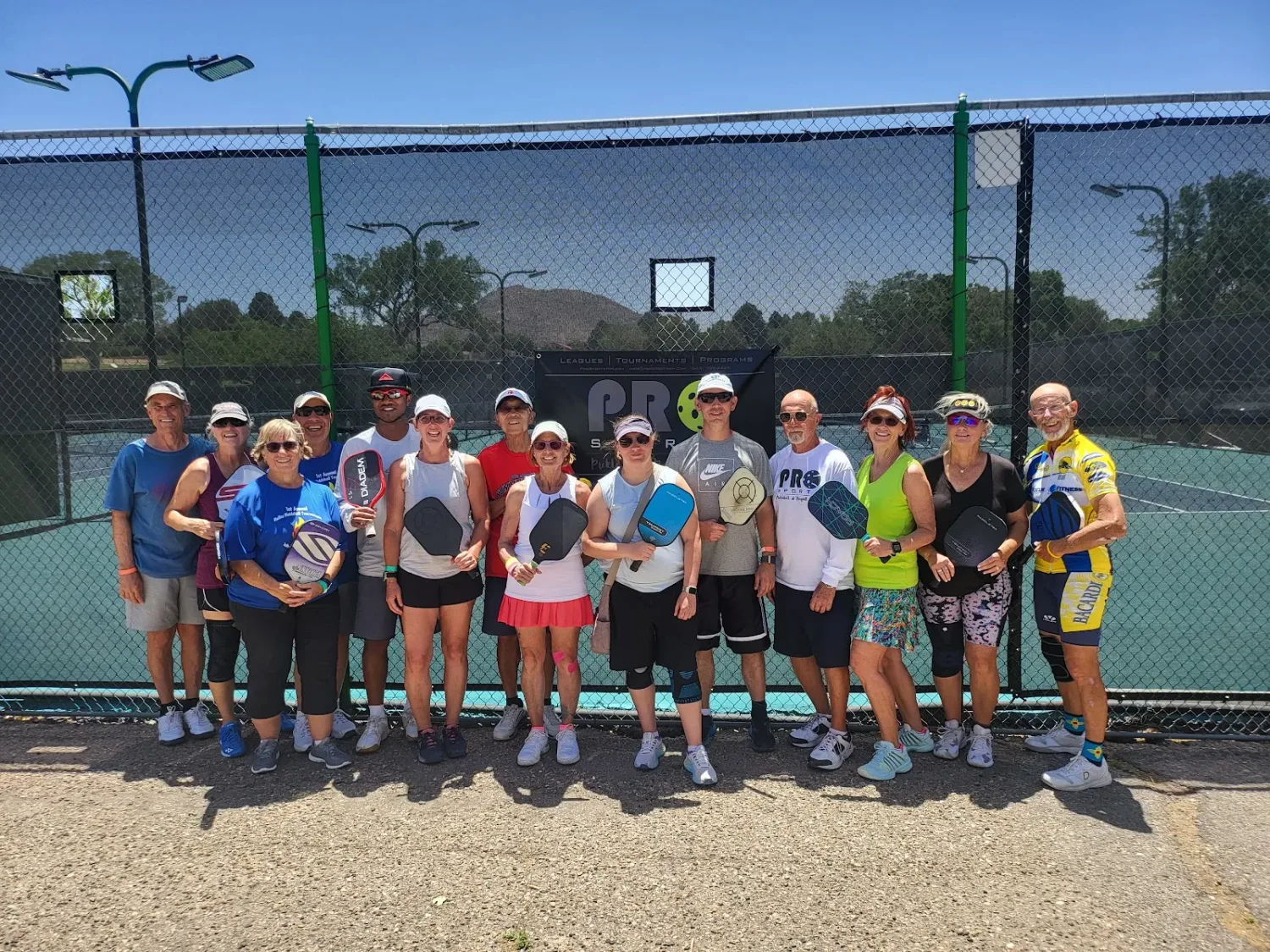 Pickleball courts at PRO Sports | Oasis Facility @ Canyon Club