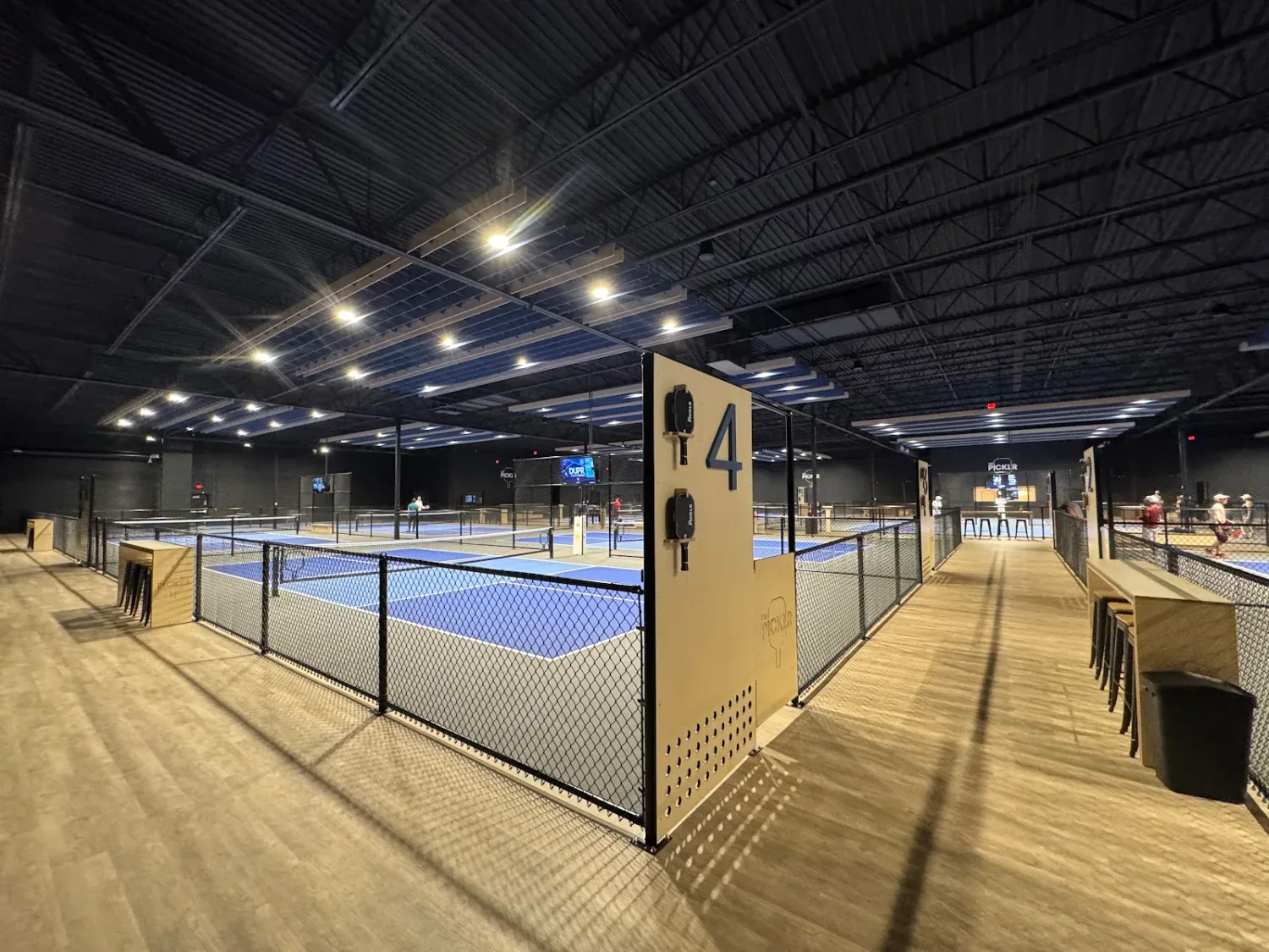 Pickleball courts at The Picklr Albuquerque East