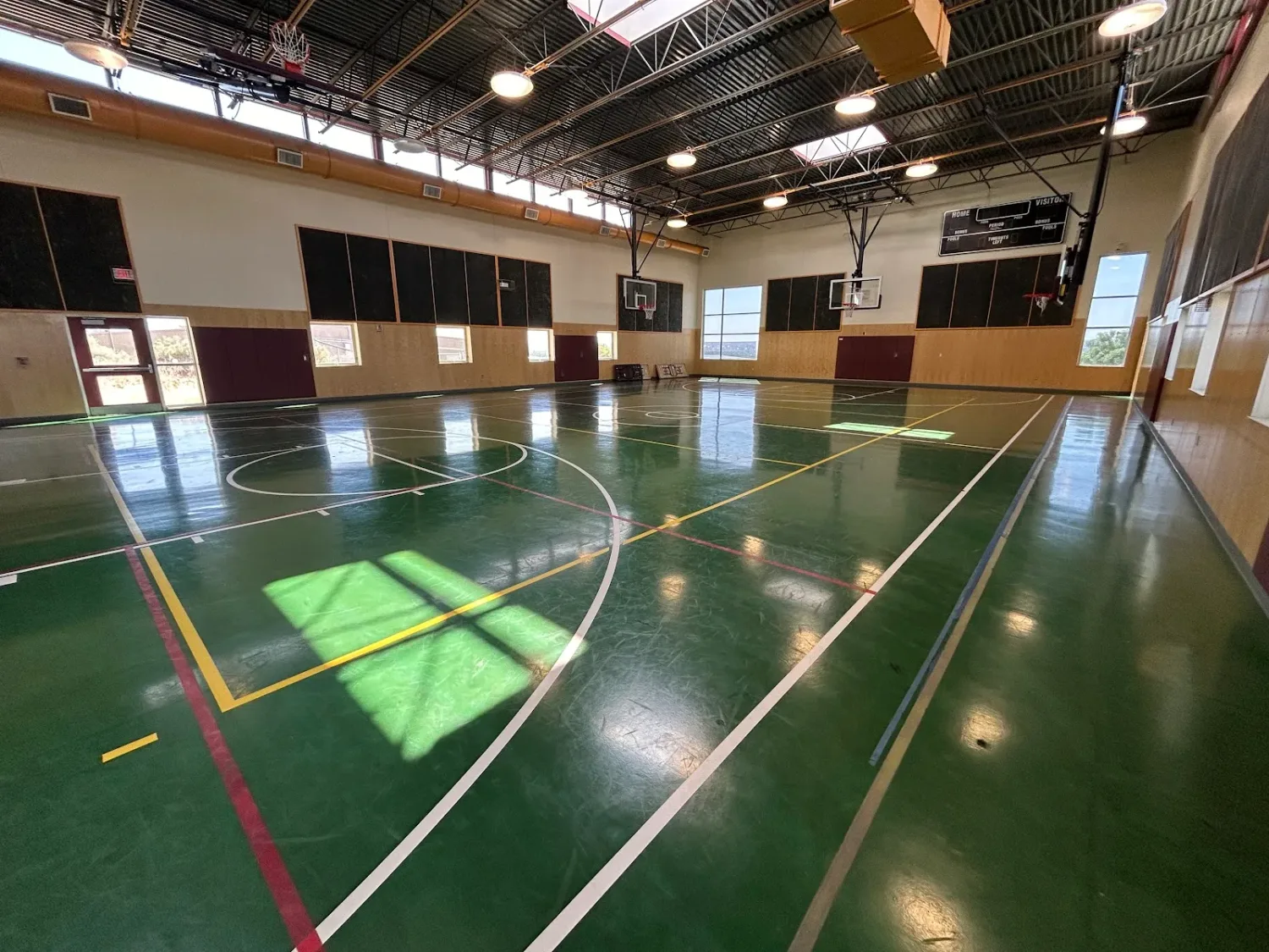 Pickleball courts at Thomas Bell Community Center
