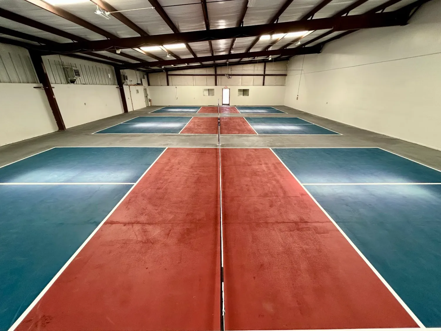 Pickleball courts at Pickle Planet
