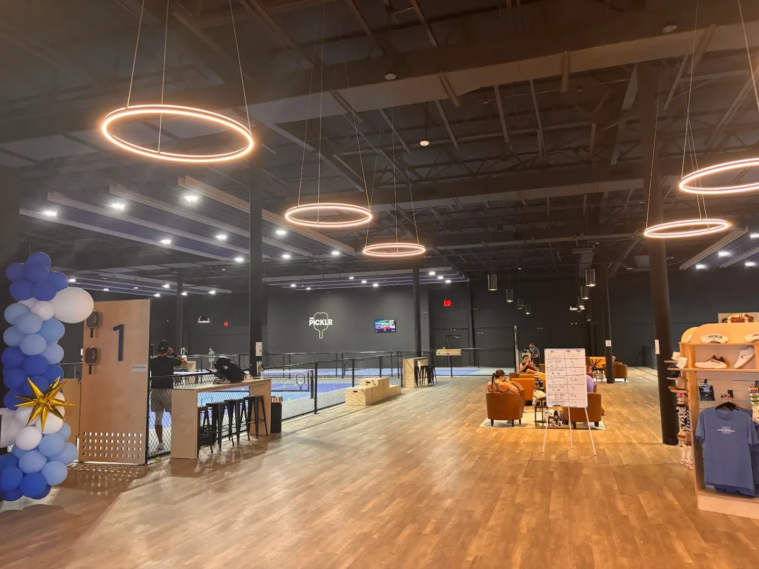 Pickleball courts at The Picklr Austin West
