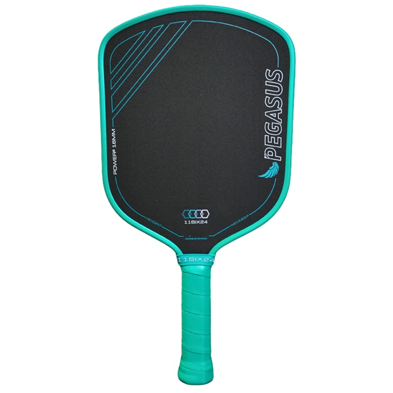 11six24 Vapor Power2 pickleball paddle with HexGrit long-lasting texture, MPP foam core
