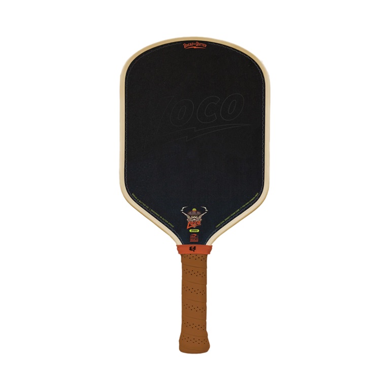Bread & Butter Loco pickleball paddle, full-foam EP core with EVA ring and carbon-fiberglass-carbon face